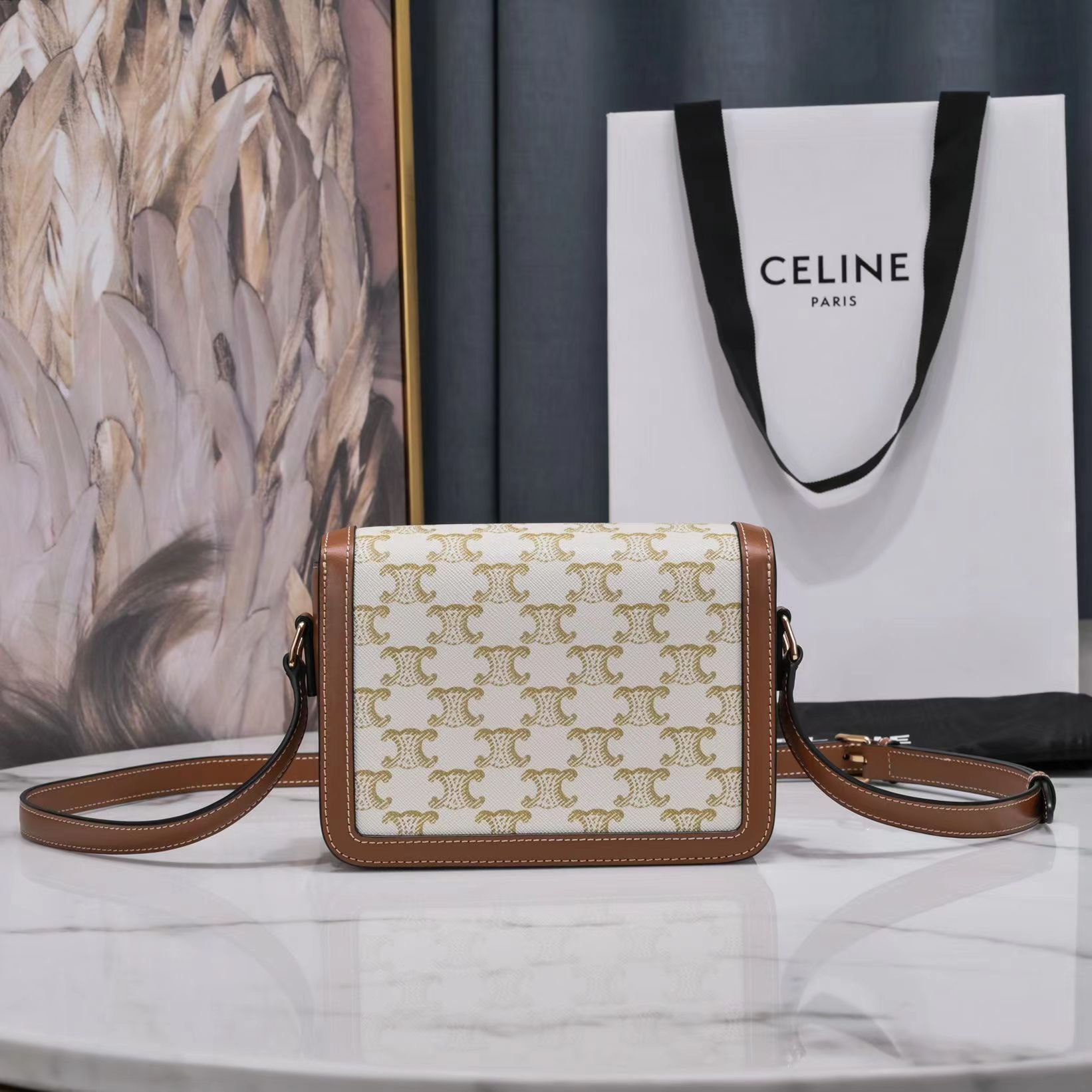 Celine Arc de Triomphe Small Leather Bag - Image 3