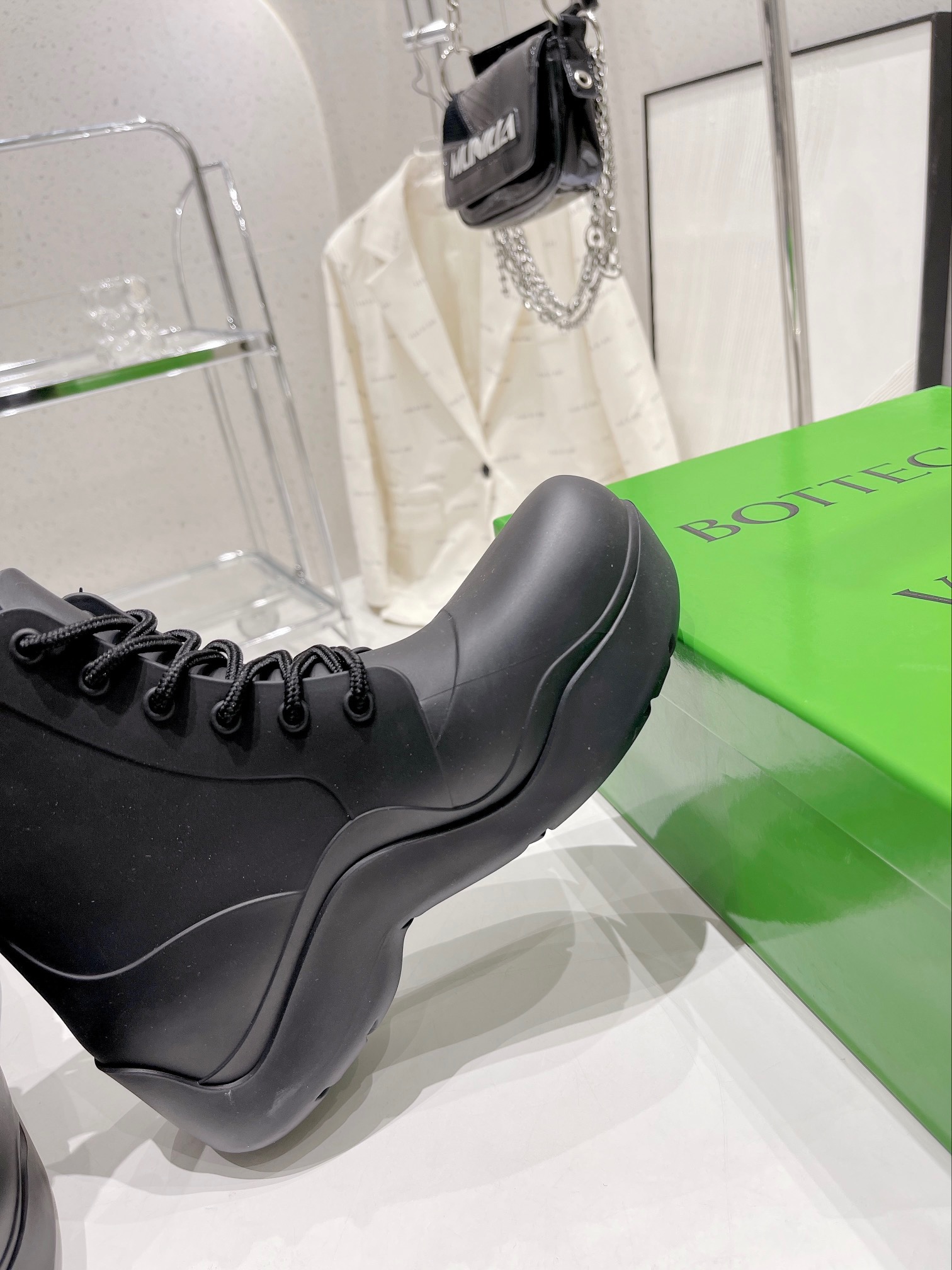 Bottega Veneta Lace-up Boots - Image 9