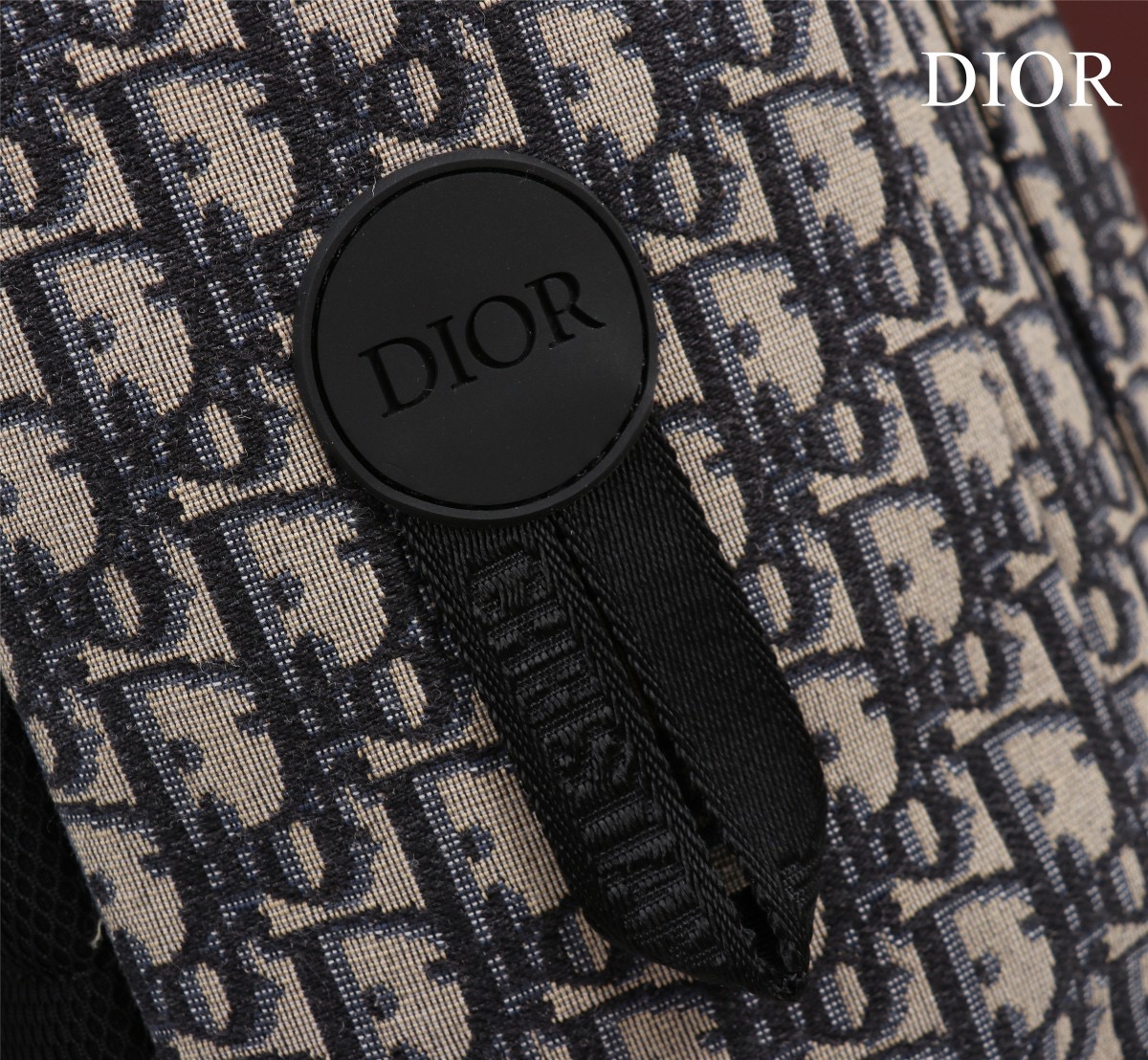 Dior Backpack Calfskin Beige - Image 8