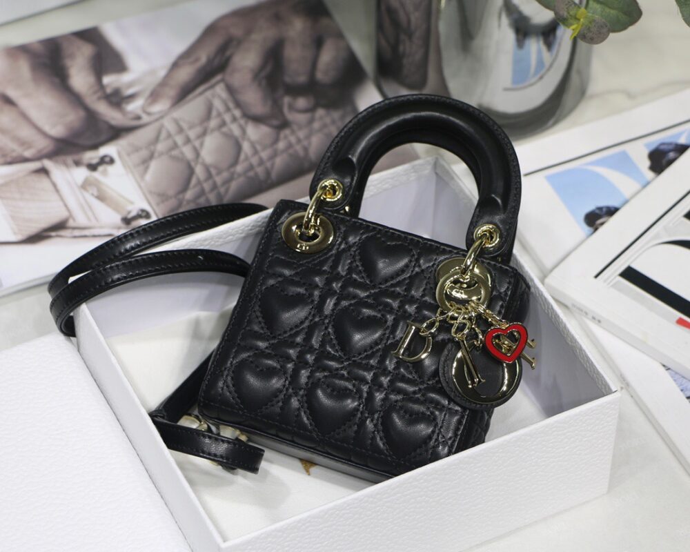 Lady Dior Micro 12 Black