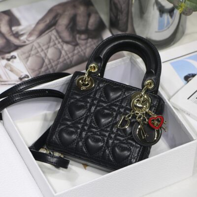 Lady Dior Micro 12 Black