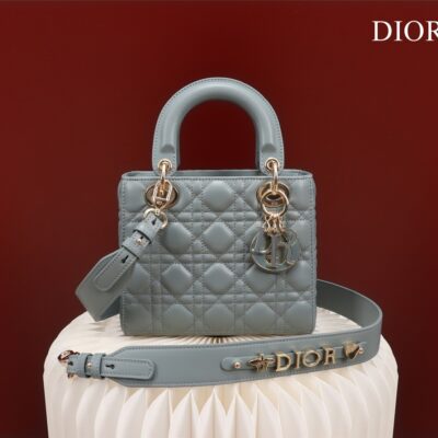 Lady Dior 20 Grey