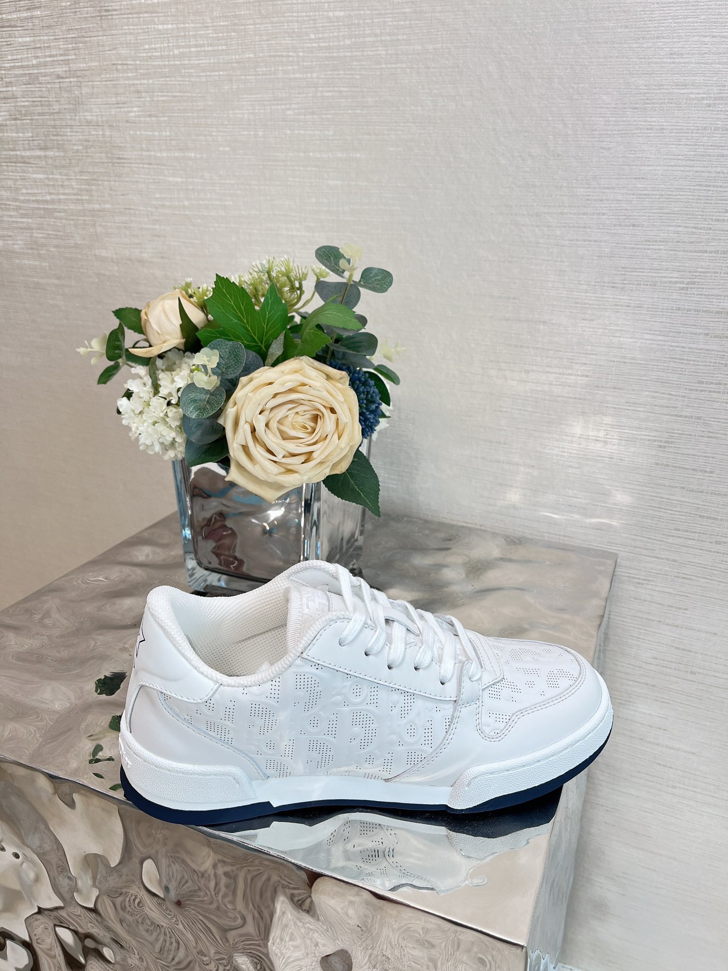 Dior White Sneakers - Image 5