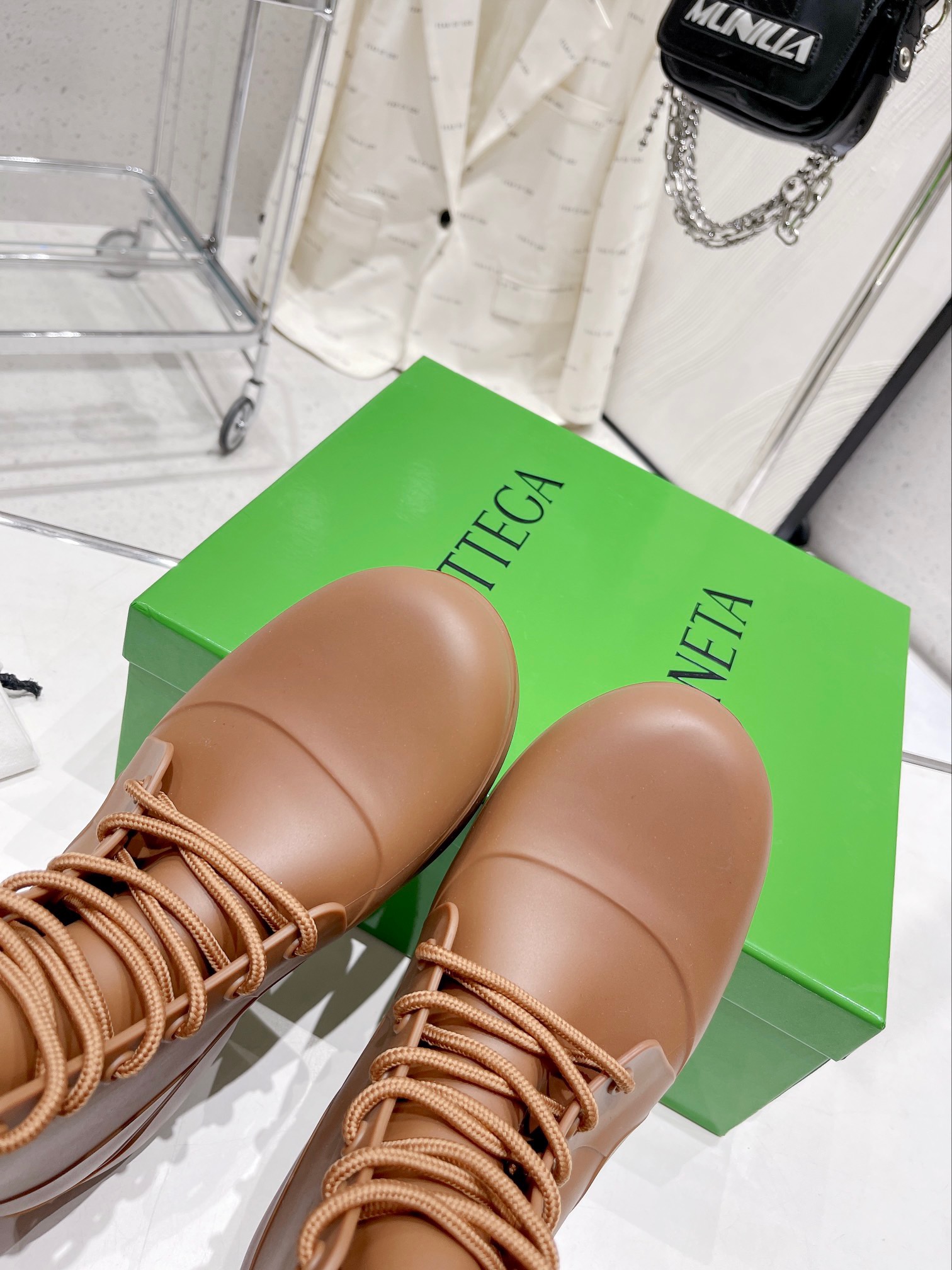 Bottega Veneta Lace-up Boots - Image 8