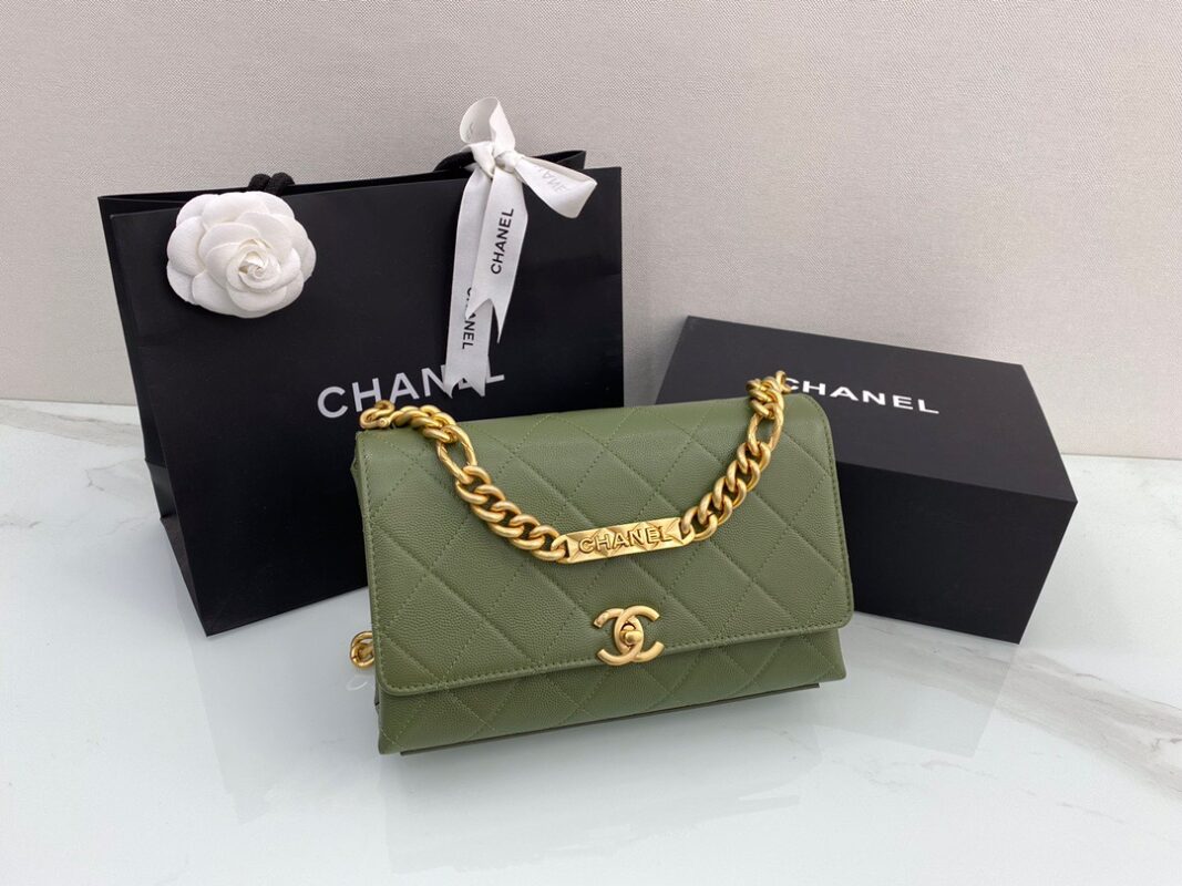 Chanel 21 Forest Green