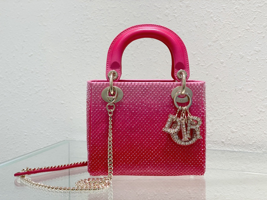 Lady Dior 17 Metallic Pink - Image 3