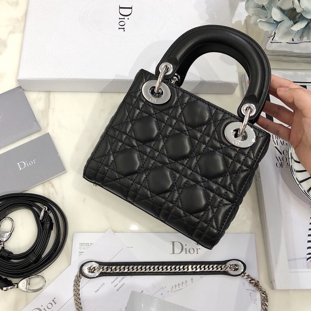 Lady Dior 17 Black - Image 10