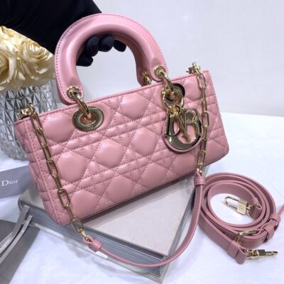 Dior Lady D-joy 26 Bag in Pink
