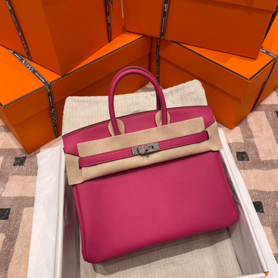 fb638e_b37d06c2b118440399f5bf61564acb9emv2.jpg Birkin 25 Togo Rose Violet - Image 1
