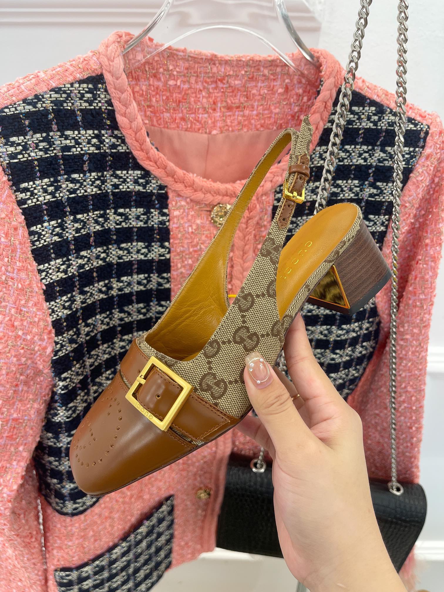 Gucci slingback sandals - Image 8