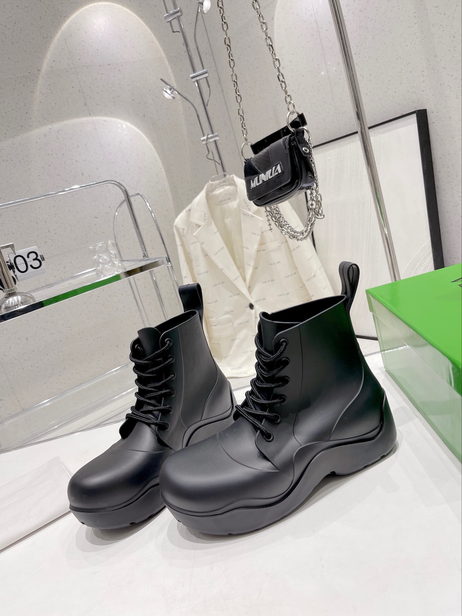 Bottega Veneta Lace-up Boots - Image 3