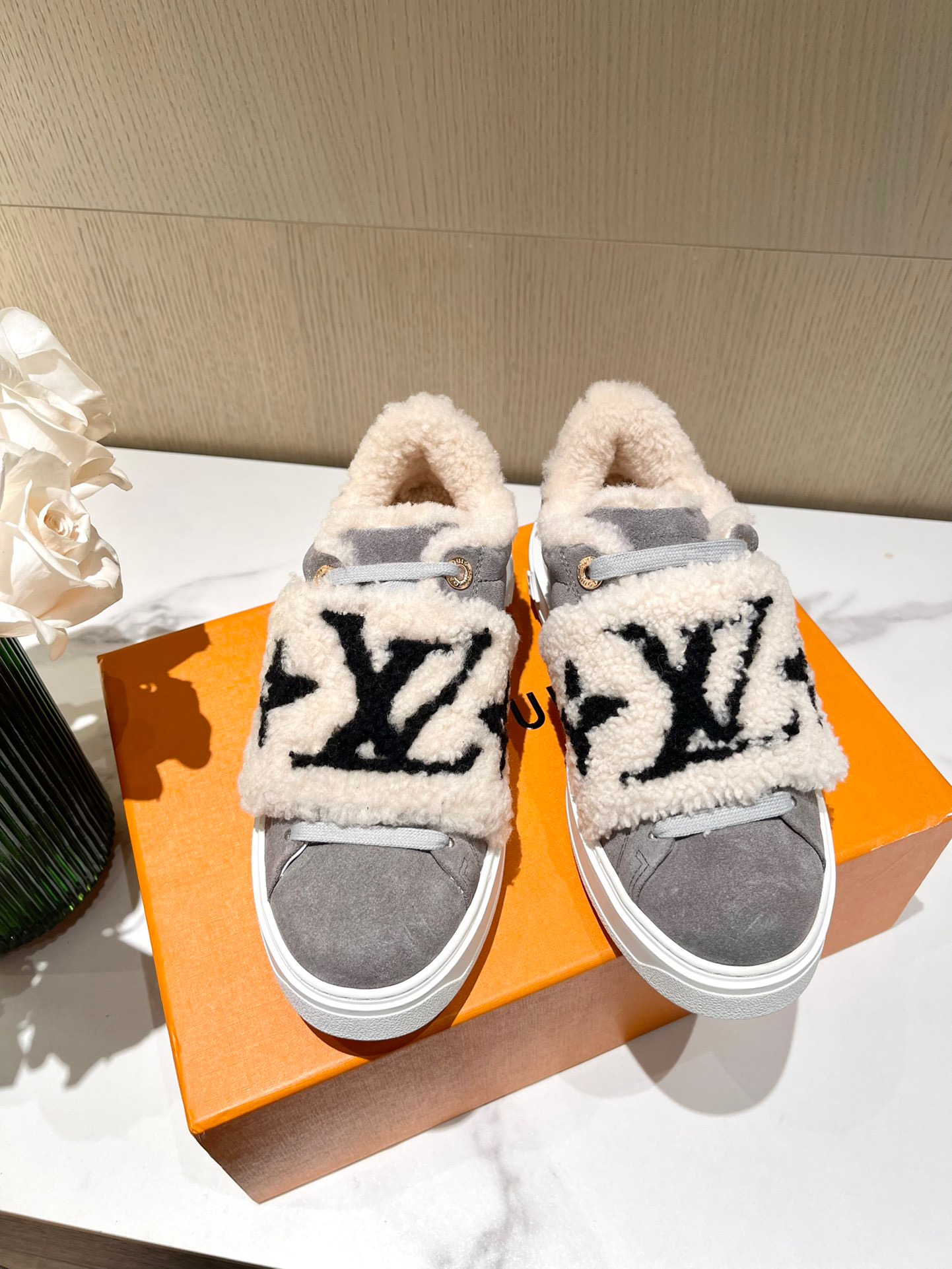 Louis Vuitton Wool Trainers - Image 3