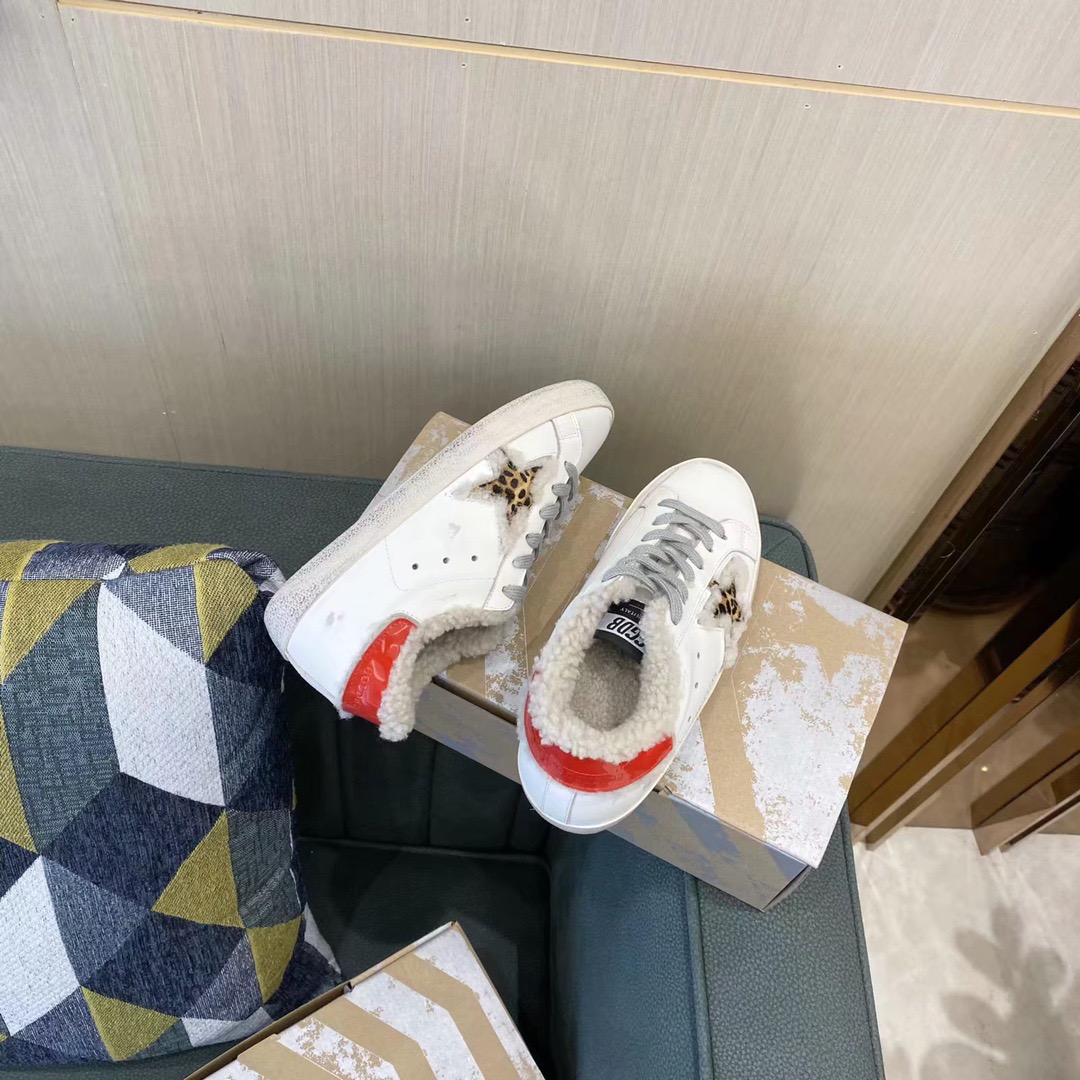 Golden Goose Small Wool Dirty Shoes - Image 6