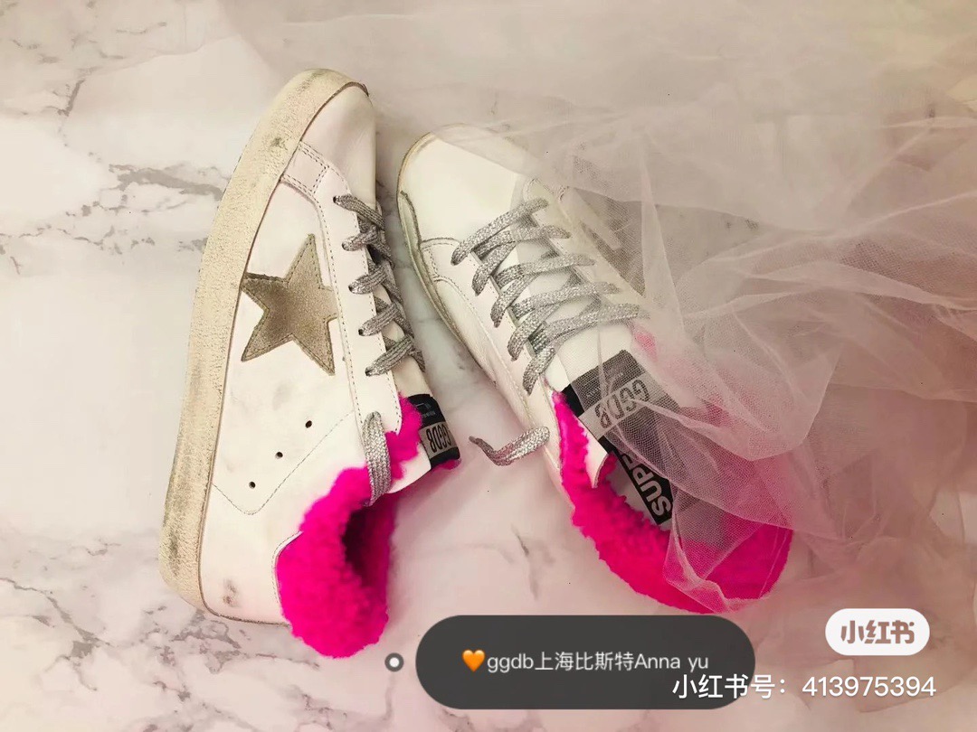 Golden Goose Small Wool Dirty Shoes - Image 6