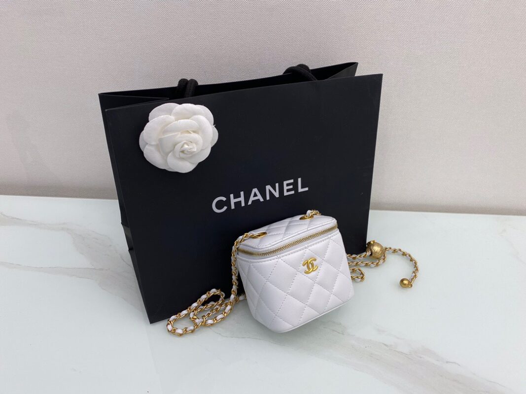 Chanel Golden Ball Small Square Bag Box