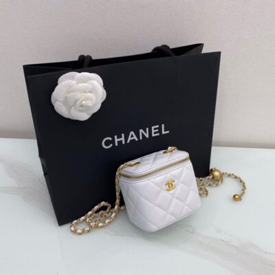 Chanel Golden Ball Small Square Bag Box