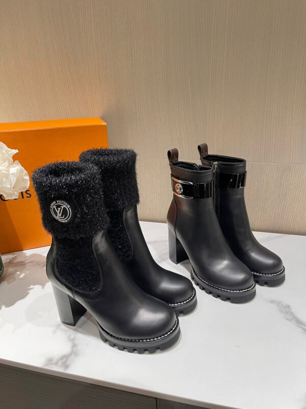 Louis Vuitton High Heel Ankle Boots