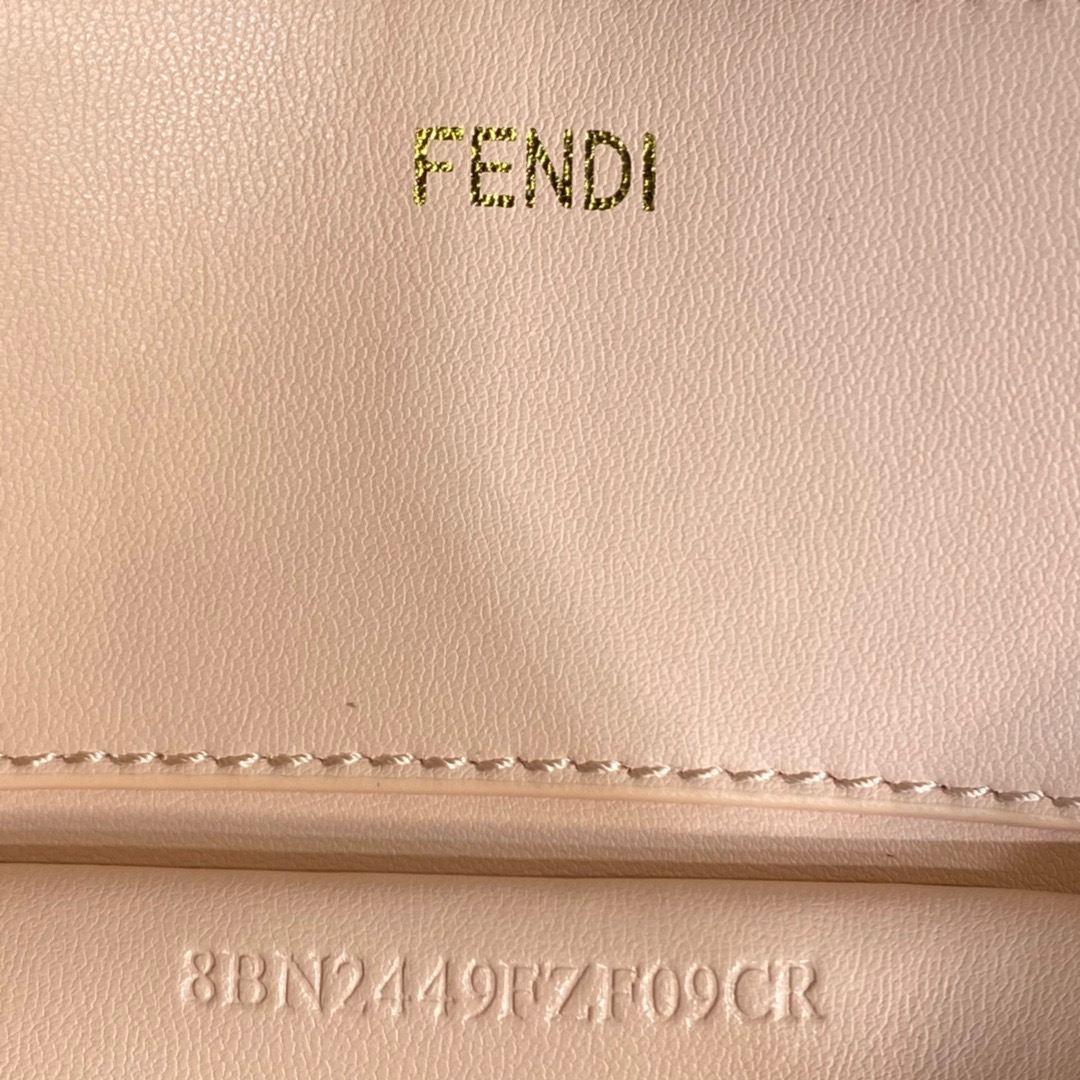 Fendi Peekaboo ISeeU Medium Bag in Blue - Image 10