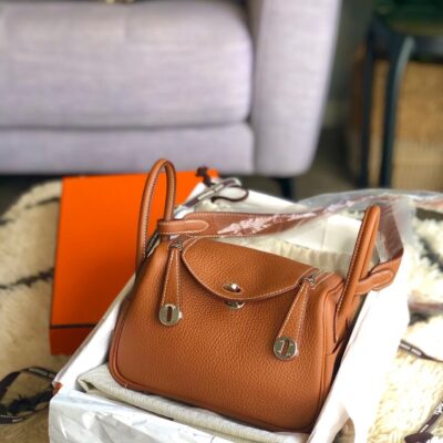 Mini Lindy Clemence Golden Brown