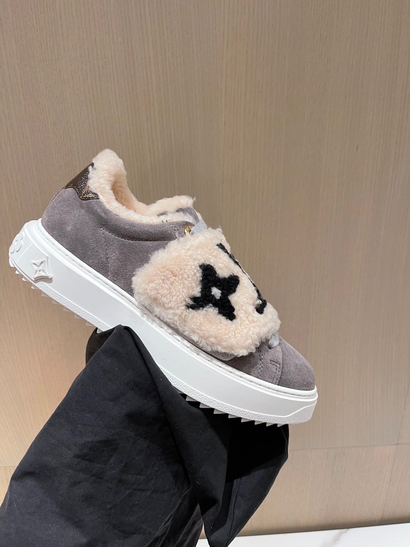 Louis Vuitton Wool Trainers - Image 8