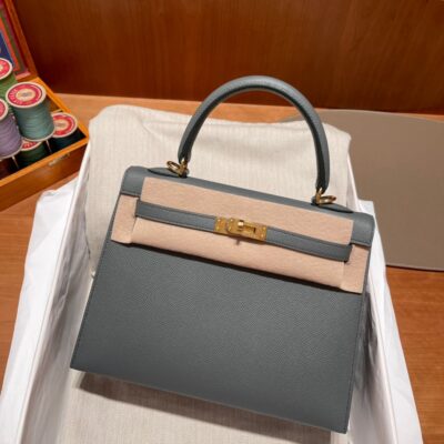 Kelly 25 Epsom Vert Amande