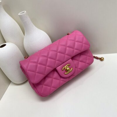 Chanel Classic Flap 20 Extreme Pink
