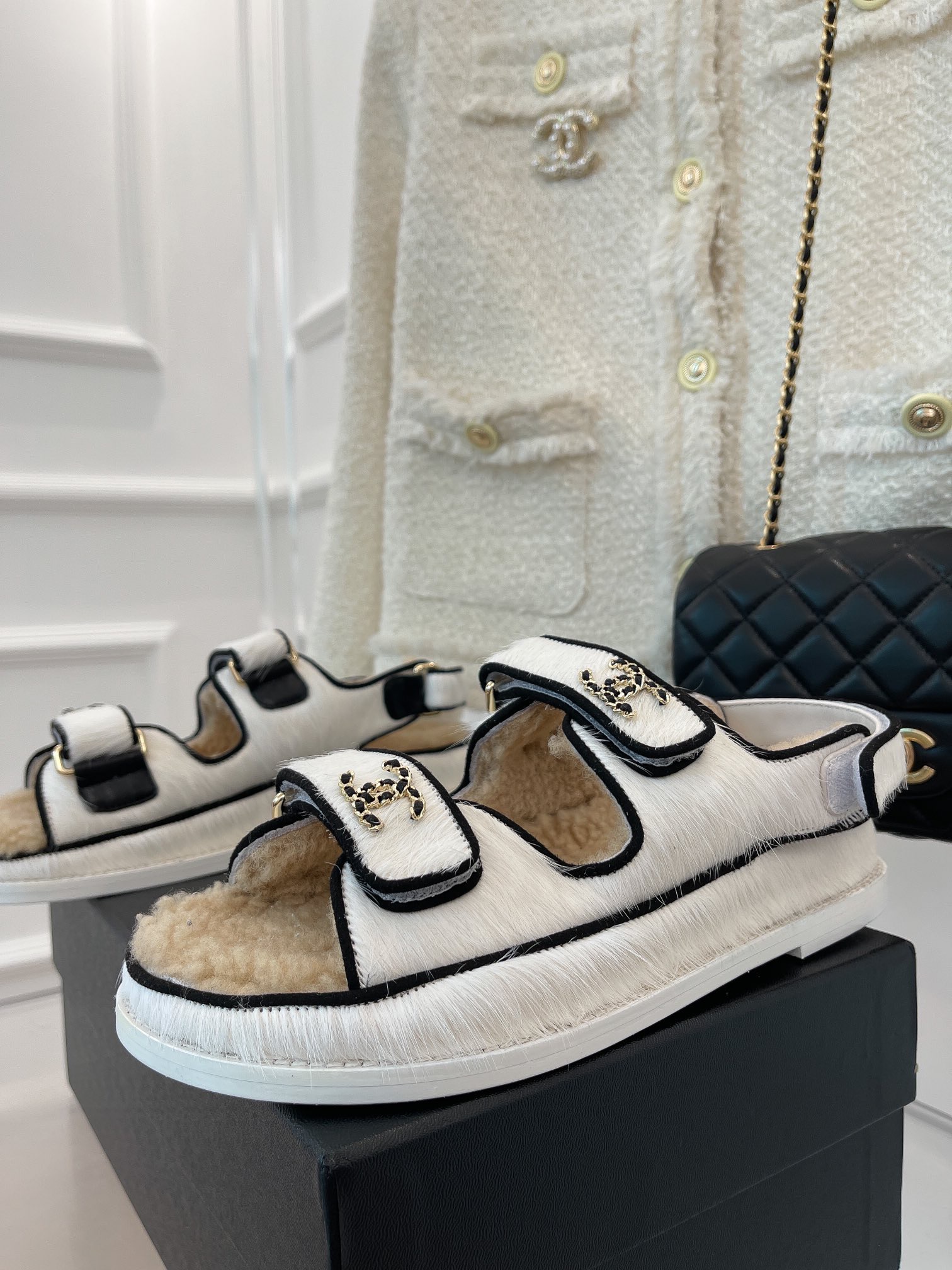 Chanel Beach Sandals - Image 5