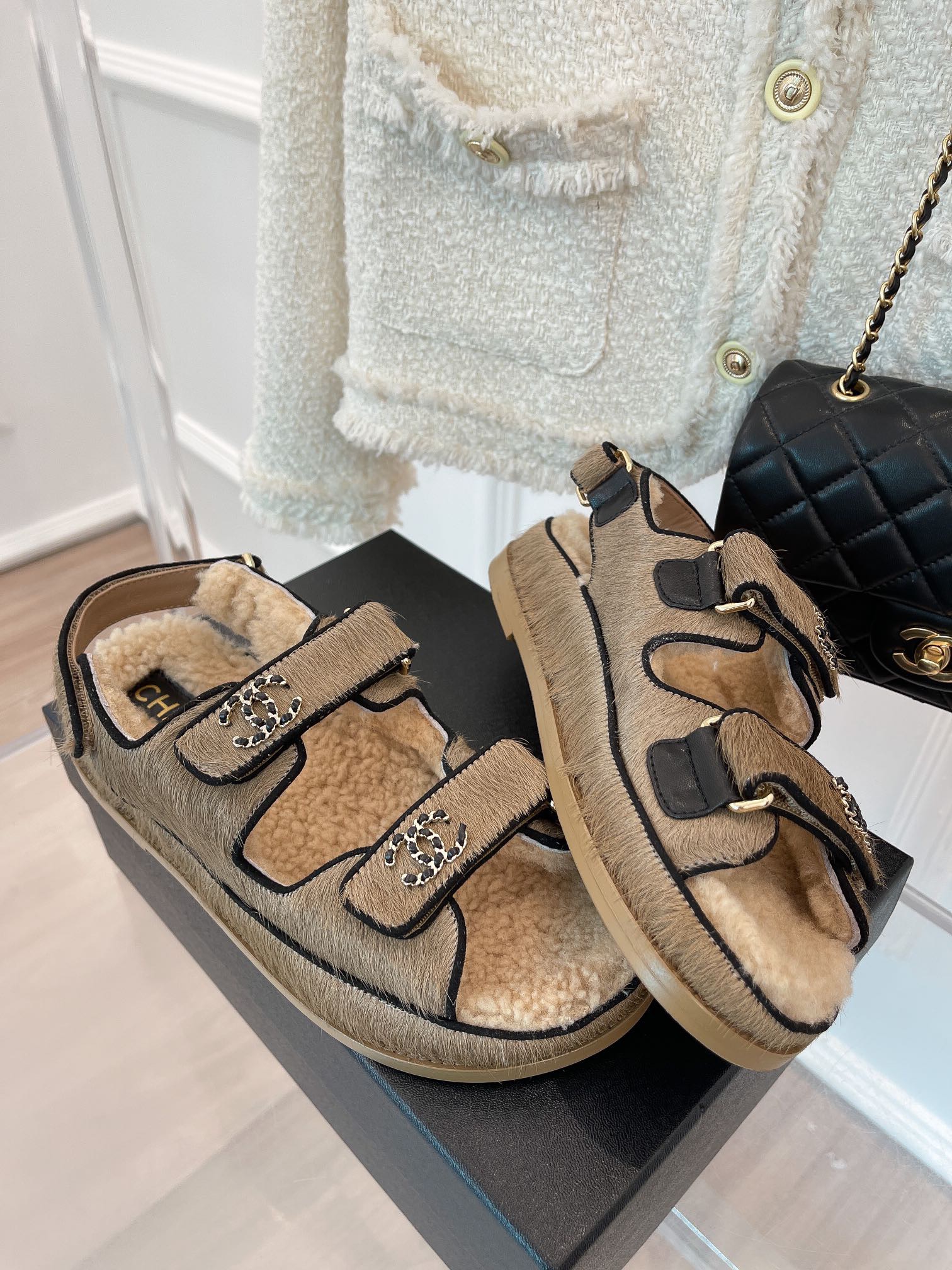 Chanel Beach Sandals - Image 6