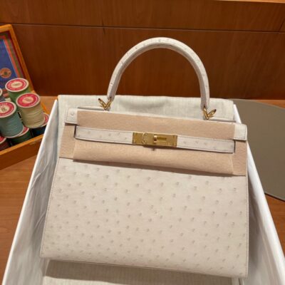 Kelly 28 Ostrich Glacier White