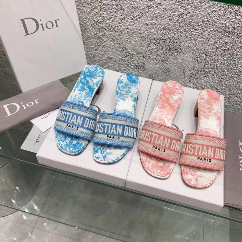 Dior sandals collection
