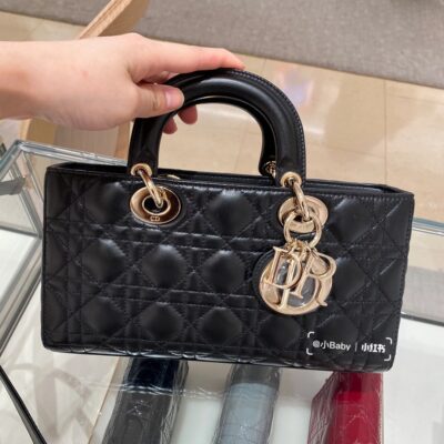 Dior Lady D-joy 26 Bag in Black