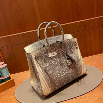 Birkin 25 Lizard Natural