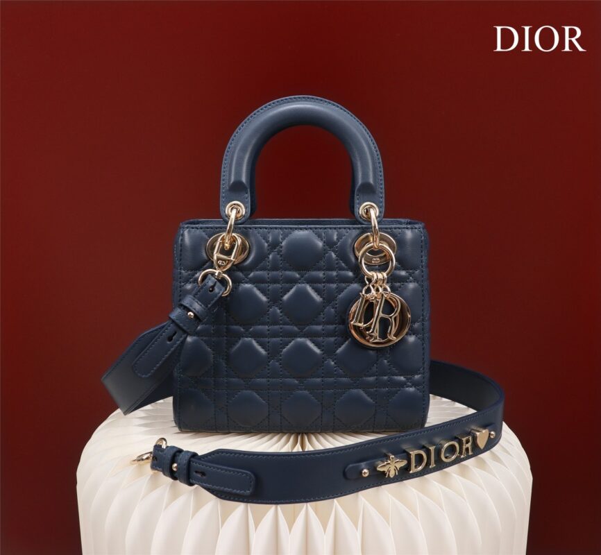Lady Dior 20 Midnight Blue