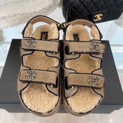 Chanel Beach Sandals