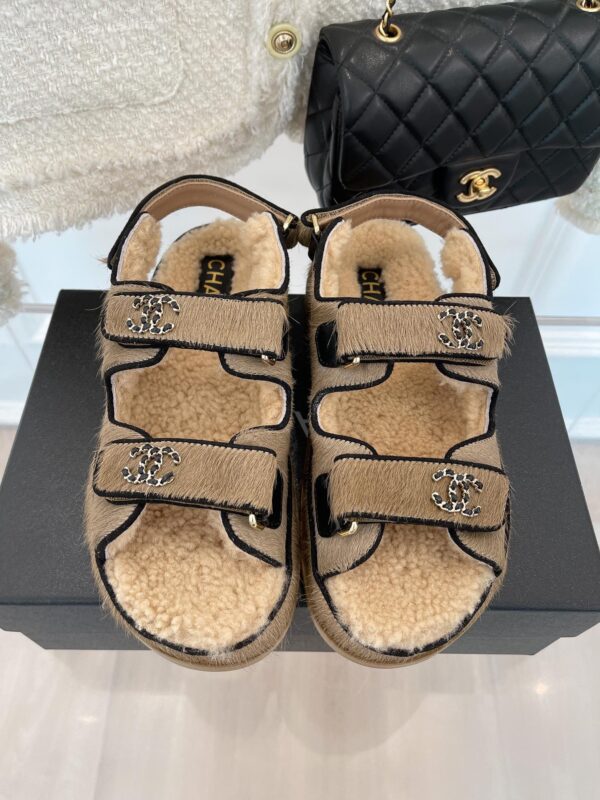 Chanel Beach Sandals