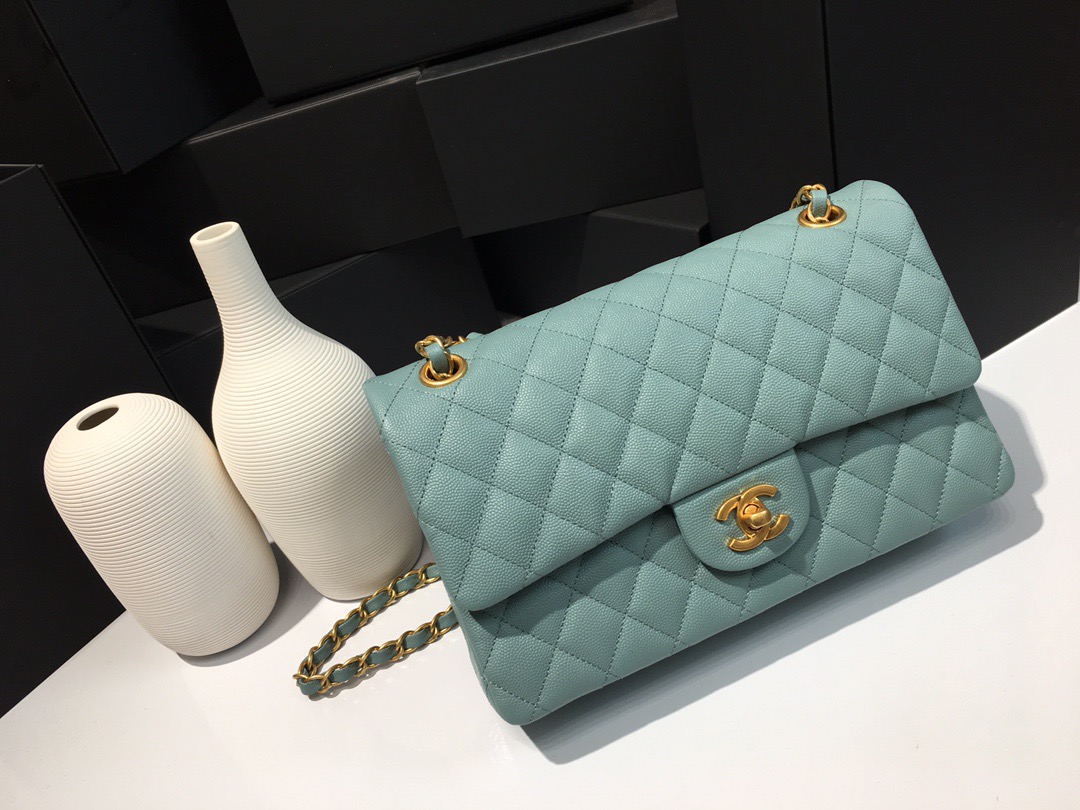 fb638e_dd06458d05ff4aa58cf6565ab77a9e59mv2.jpg Chanel Classic Flap 25 Haze Blue - Image 1
