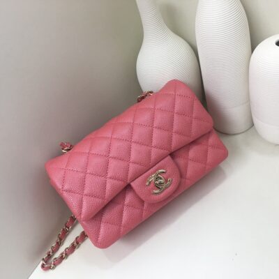 Chanel classic flap 20 Pearl Pink