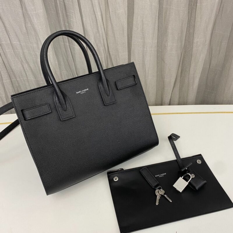 YSL Le Sac de Jour Tote Black