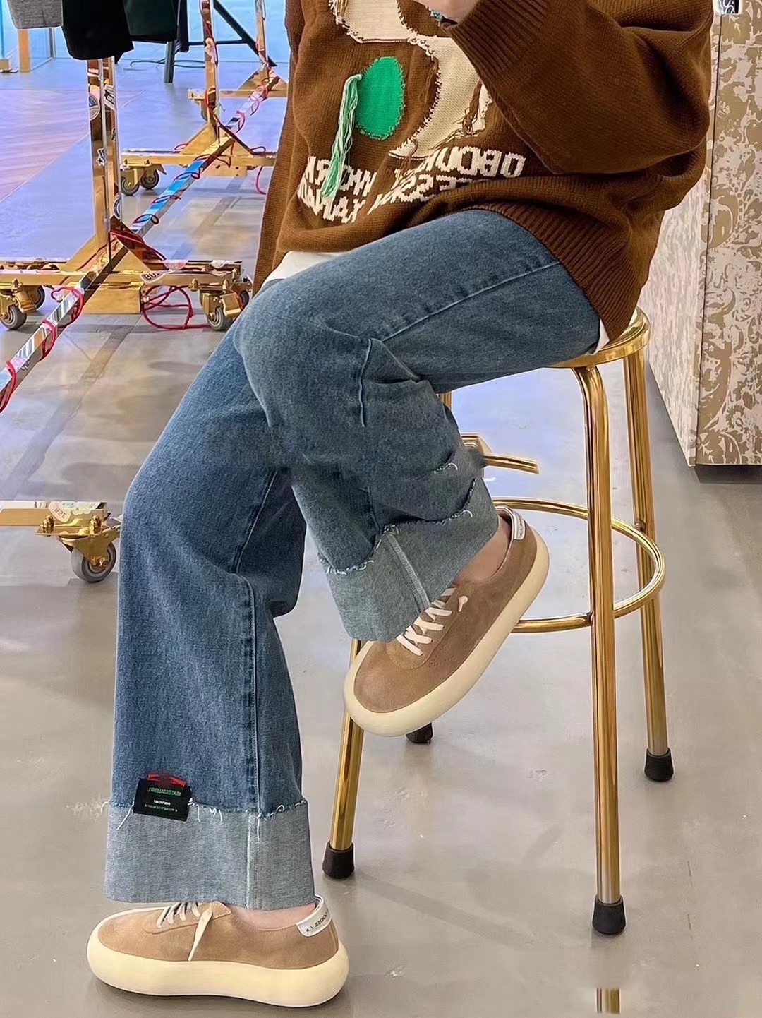 Golden Goose Thick-bottomed Shoes Collection - Image 7