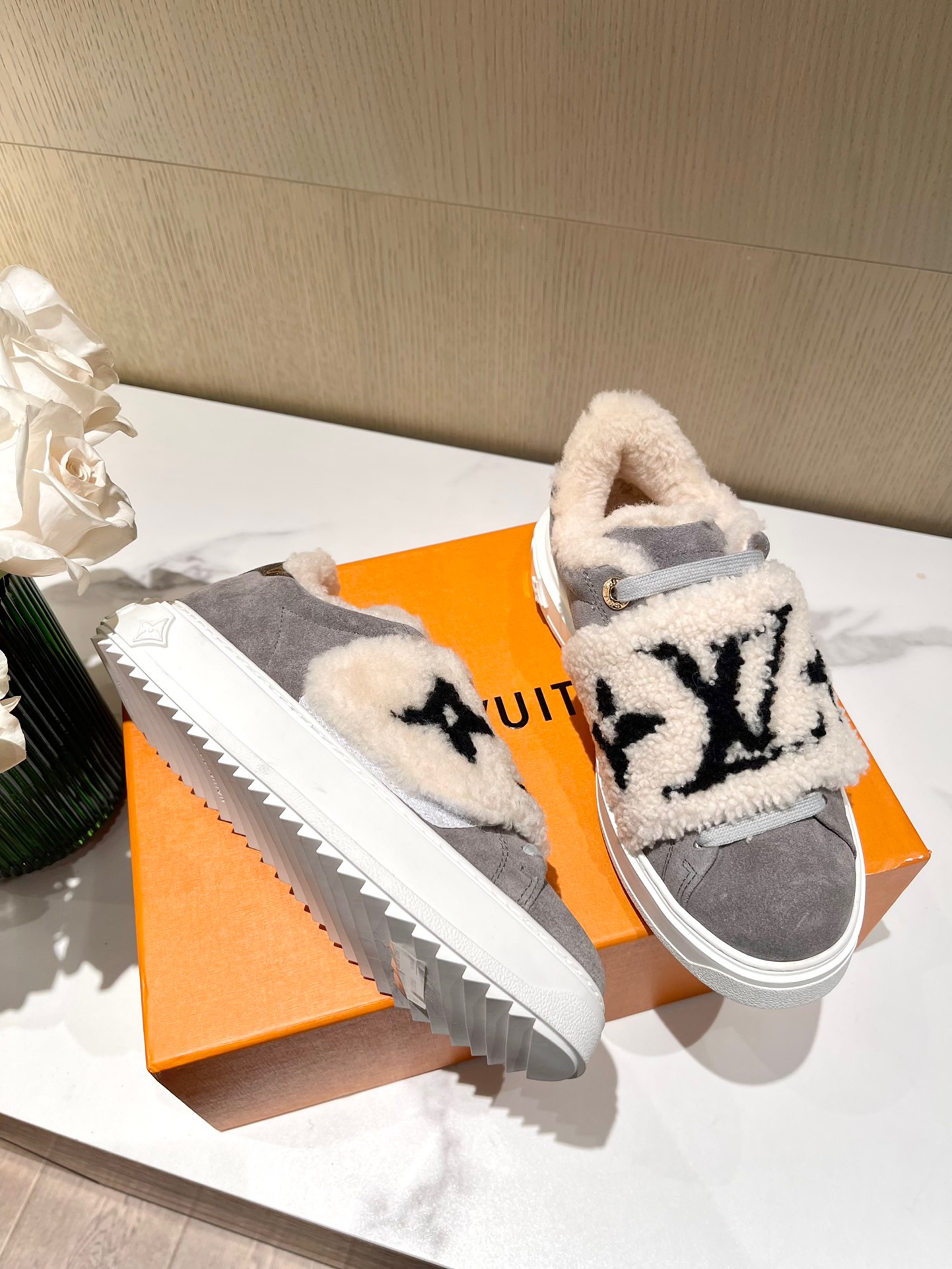 Louis Vuitton Wool Trainers - Image 6