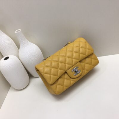 Chanel Classic Flap 20 Mango Yellow