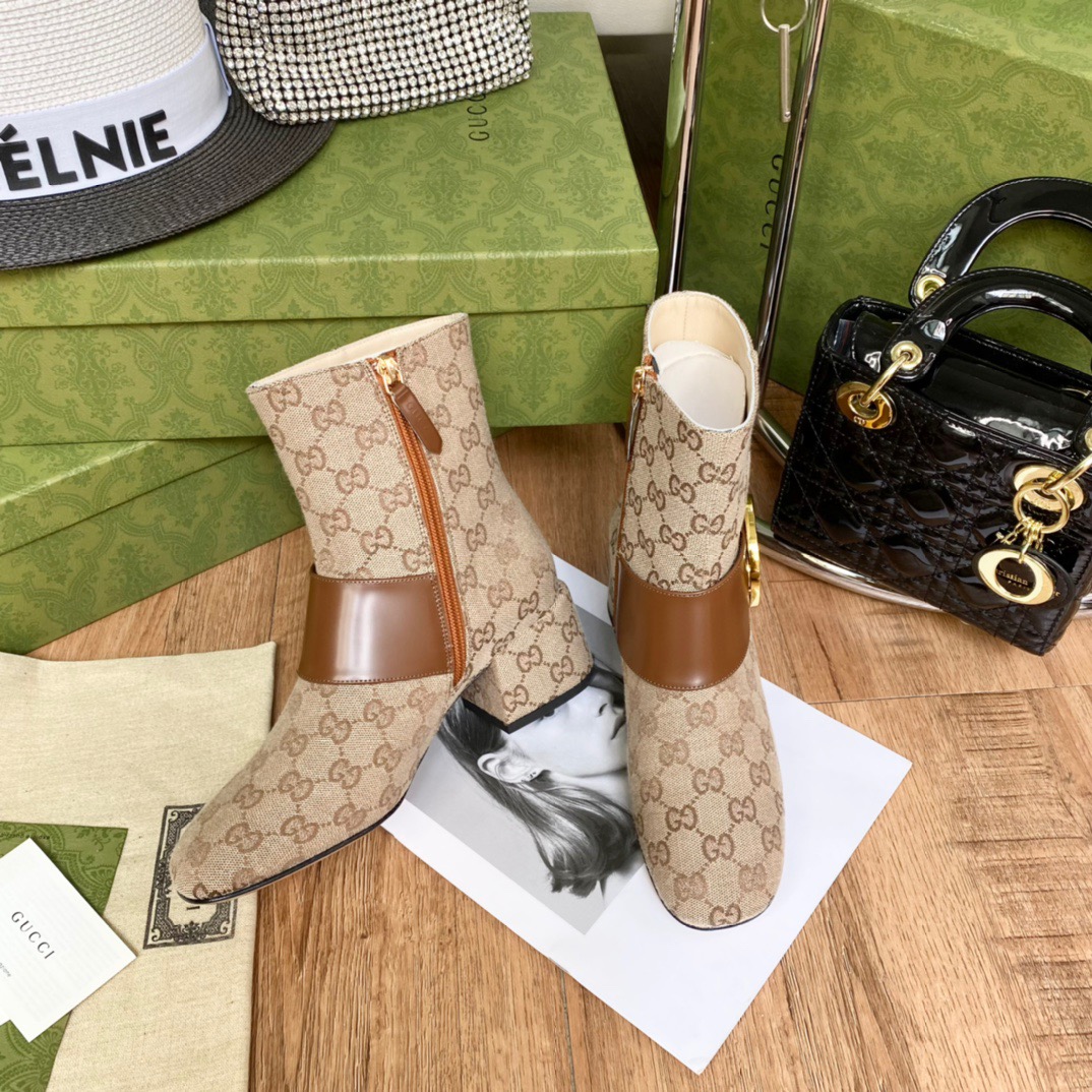 Gucci high top boots deals
