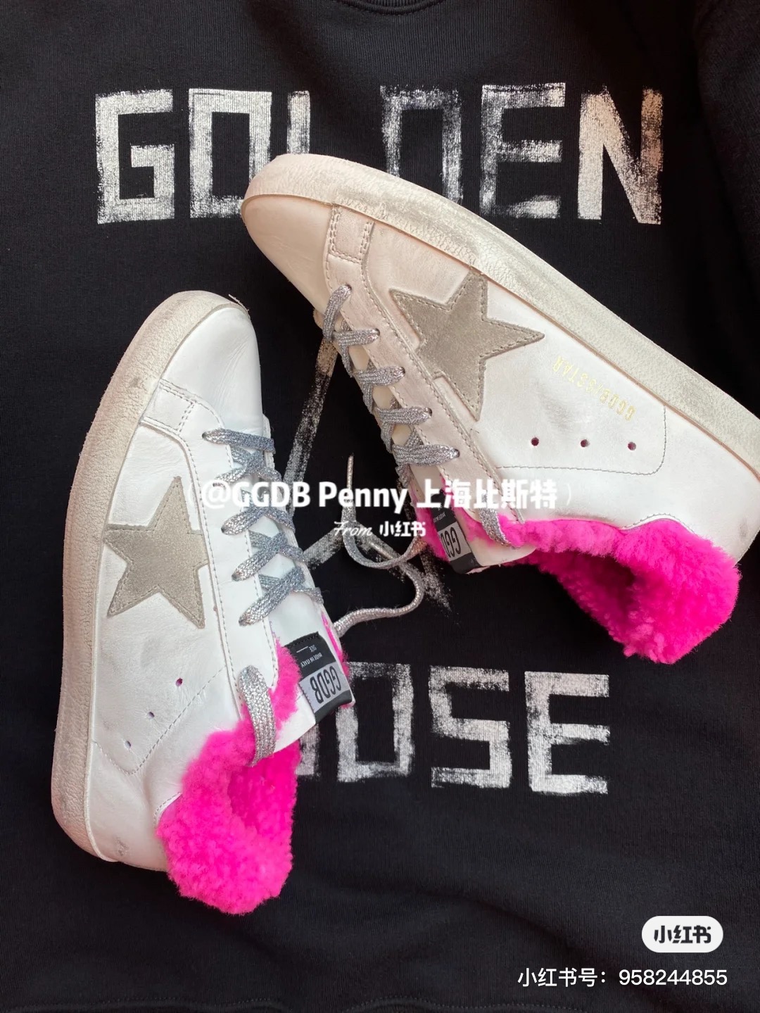 Golden Goose Small Wool Dirty Shoes - Image 7