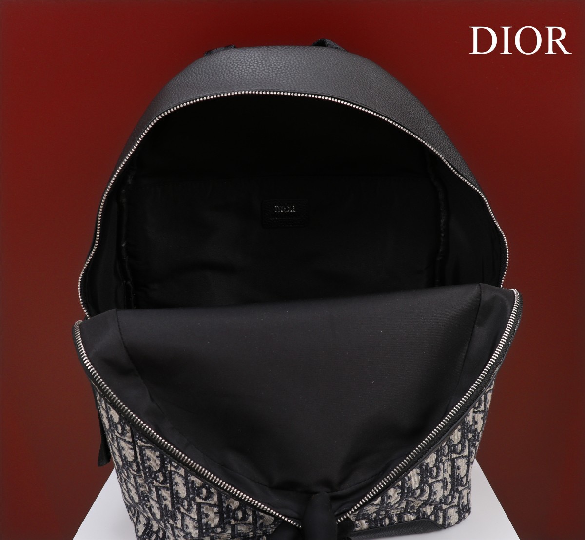 Dior Backpack Calfskin Beige - Image 5