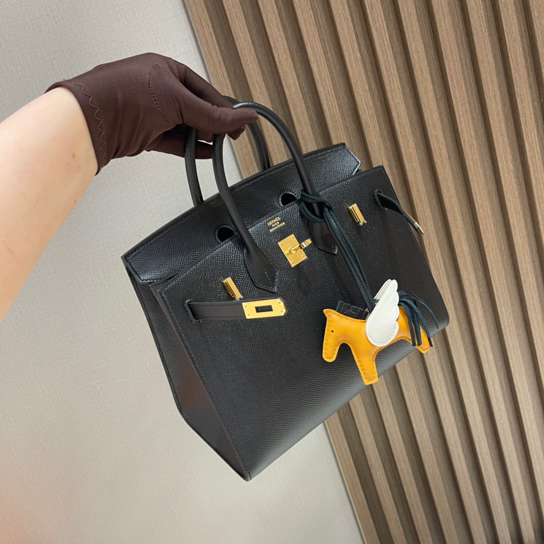 fb638e_e9addca3fd21413c80502013b1efea64mv2.jpg Birkin Sellier 25 Epsom Black - Image 1