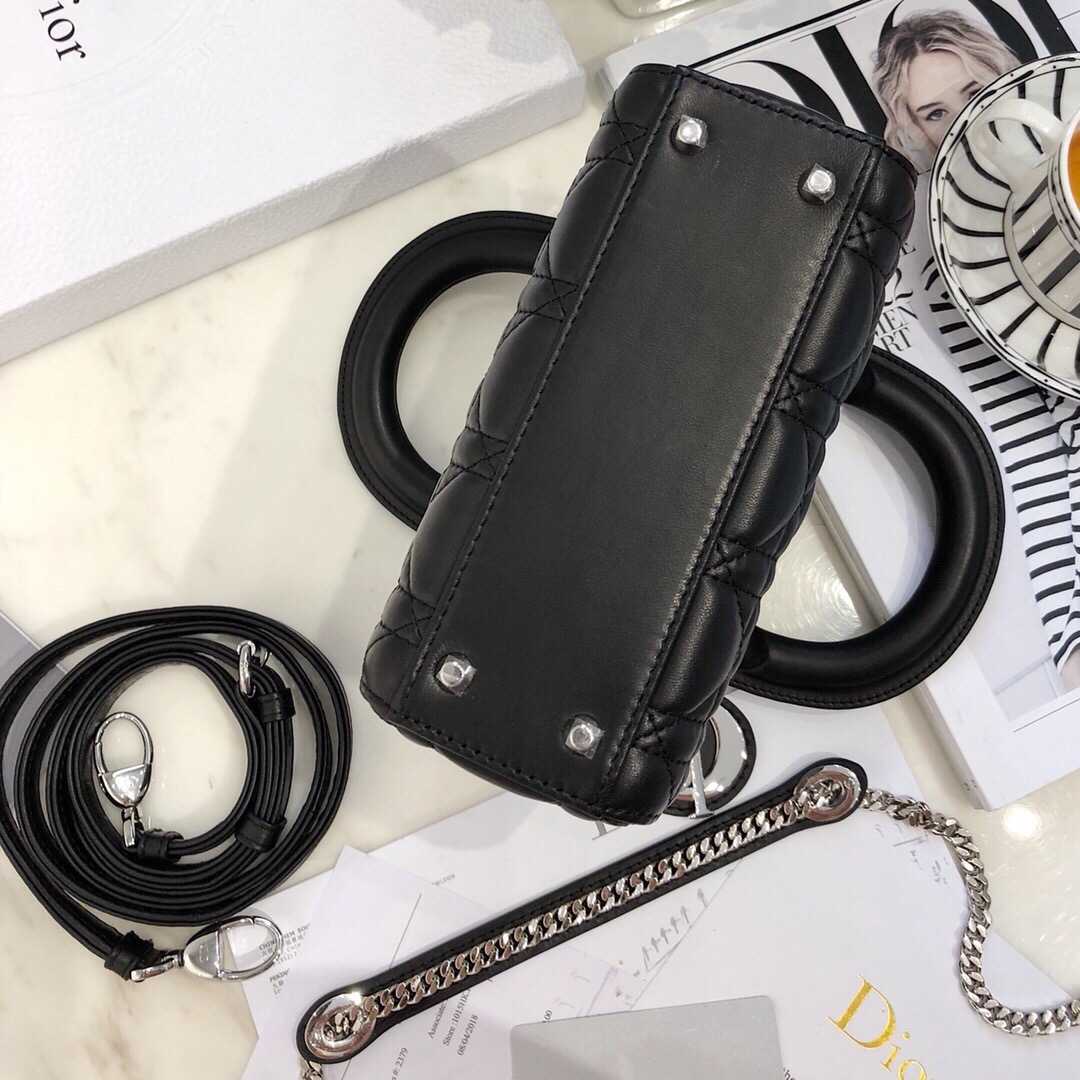 Lady Dior 17 Black - Image 9