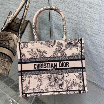 Dior Small Granville Garden Tote Bag
