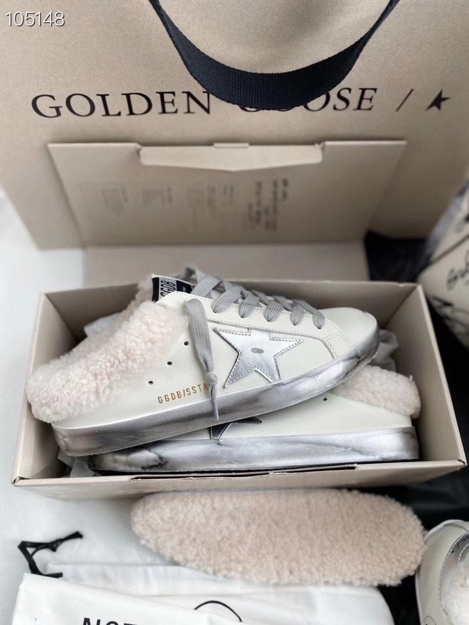 Golden Goose Small Wool Dirty Shoes - Image 7