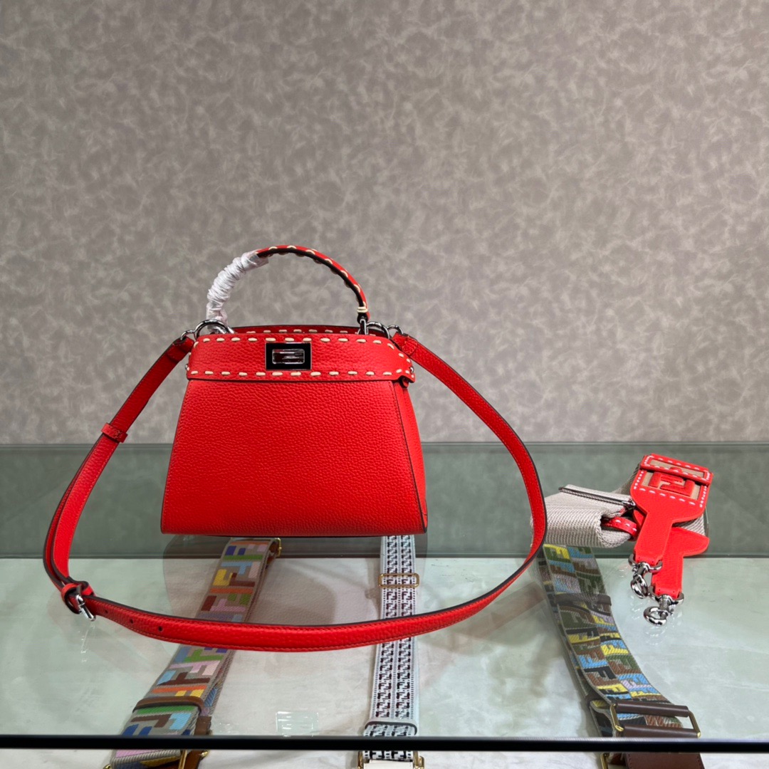 Fendi Peekaboo ISeeU Mini Bag - Image 10