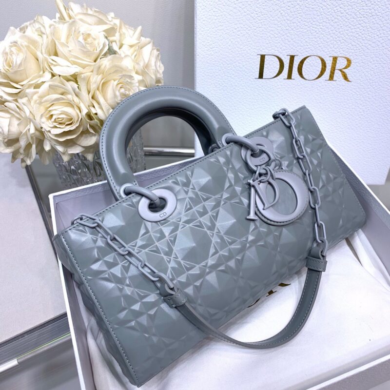 Dior Lady D-joy 26 Bag in Dark Grey
